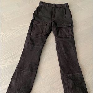suede pants women’s size xs